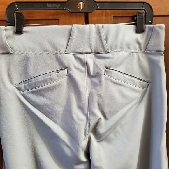 Nike Vapor Baseball Pants Grey Mens Sz Medium BQ6432-052 Gray NWT - Picture 4 of 9